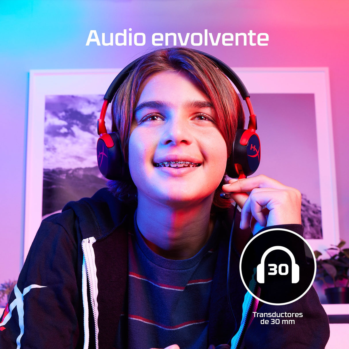 EAN 0197192348024 - HyperX Cloud Mini Wired Black Headset Alámbrico Diadema Juego Negro, Rojo imagen 3