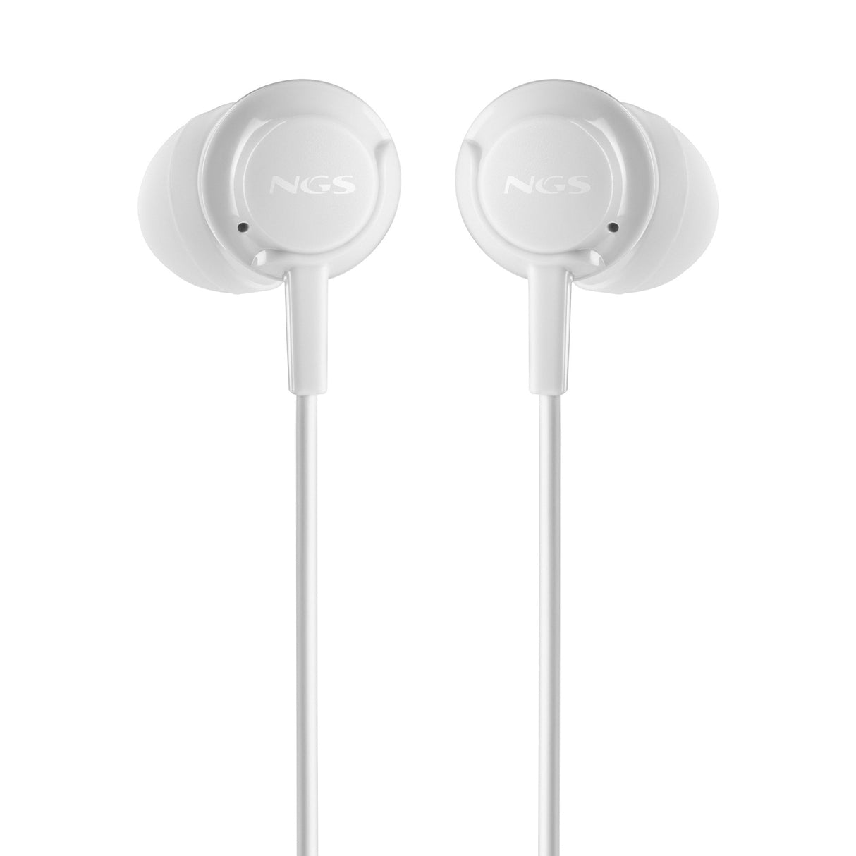 Auriculares Intrauditivos Ngs Cross Step Con Micrófono Usb Tipo-C Blancos