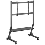 Soporte De Pie Techly Con Estante Para Tv Lcd Led Plasma De 45-90"