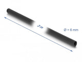 Pvc Isolierschlauch 3 M X 6 Mm Schwarz