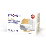 Strong Meshtripack1200 Wi-Fi Mesh Home Kit 3 Pack 1200