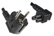 EAN 4032528023663 - DINIC CB-3L-3M cable de transmisión Negro CEE7/7 C5 acoplador imagen 1
