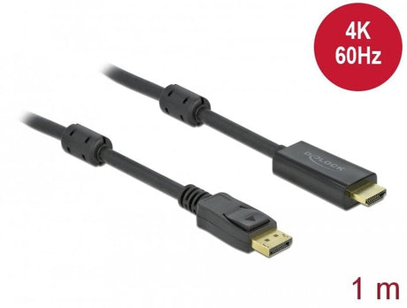 EAN 4043619859559 - DeLOCK 85955 adaptador de cable de vídeo HDMI tipo A (Estándar) Negro imagen 2