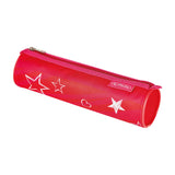 Herlitz Softlight Plus Stars&Strips Juego De Mochila Escolar Chica Poliéster Rosa, Rojo