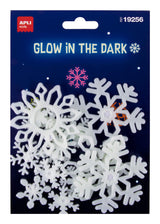 EAN 8410782192565 - APLI Kids Snowflakes etiqueta decorativa engomada Blanco Permanente 12 pieza(s) imagen 1