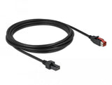 Delock Powerojousb Cable Stecker 24 V Zu 2 X 4 Pin Stecker 3 M Für Pos Drucker Und Terminals