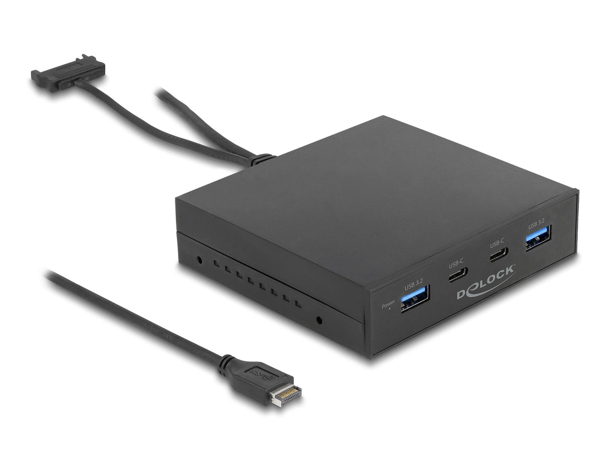 Delock 3.5 Usb 3.2 Gen 2 Front Panel 2 X Usb Tipo-C + 2 X Usb Typ-A