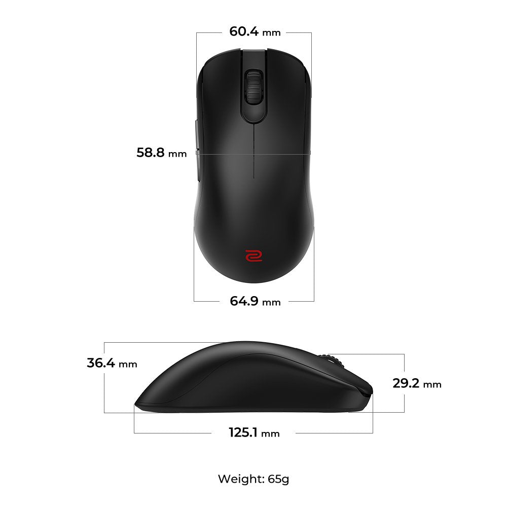 Raton Inalambrilo Gaming Zowie Fk2-Dw 4k Para Esport  (9h.N4mbe.A2e)
