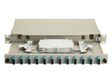 Equip Lwl-Spleisskamen 12-Port Sc-Duplex Om3 1u Komplett Gr