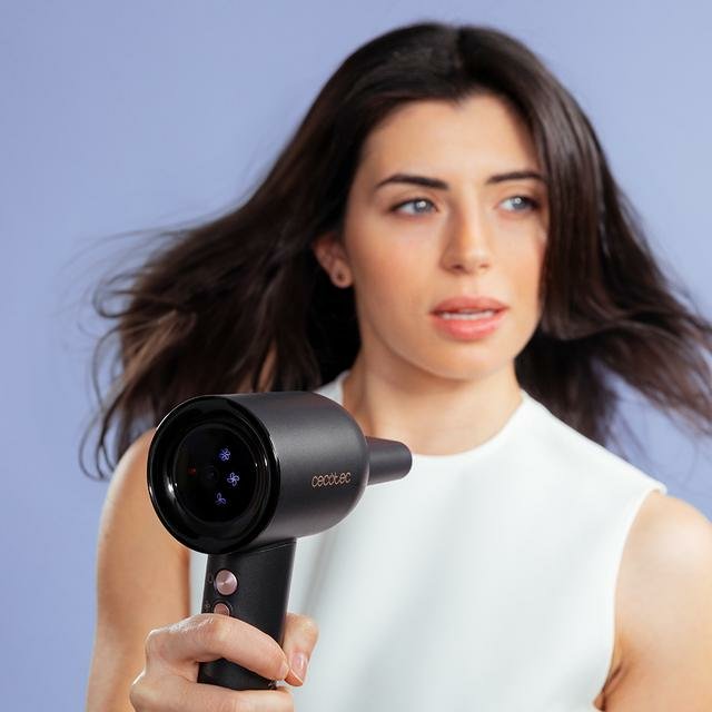 Secador  Cecotec Bamba Ionicare Rockstar Nano Iontech 1600 W Negro