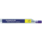 Staedtler  250 03-Hb 0,3 Mm Staedtler Minas Para Portaminas "Mars Micro Carbon", Minas: 0,3 Mm, Grado De Dureza: Hb, Contenido: 1 Bote De Mina À 12 Unidades