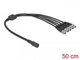 Delock Dc Verteilercable 5,5 X 2,1 Mm 1 X Buchse Zu 5 X Stecker Verschraubbar