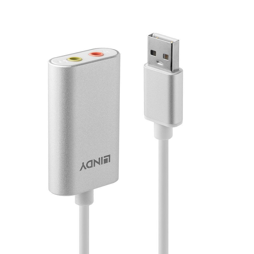 Lindy Adaptador Audio Usb Tipo A 3.5mm