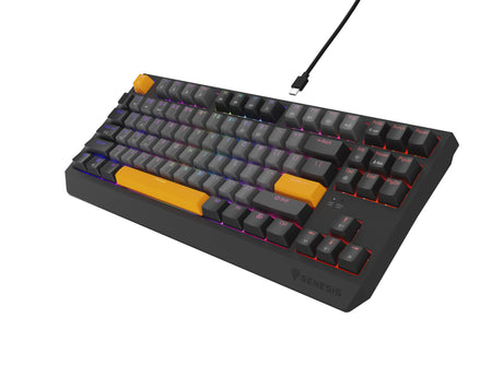 EAN 5901969443325 - GENESIS Thor 230 TKL Anchor Gray Negative Outemu Red teclado Juego USB + RF Wireless + Bluetooth QWERTY N imagen 17