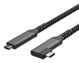 Shiverpeaks Usb-C Ladecable Usb C C 3.2 100w Pd Textil 90°2m