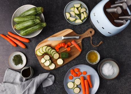 EAN 8017709344207 - Smeg KBSF02PB juego de cuchillos y cubertería de cocina Bloque con ranuras para cuchillos imagen 9