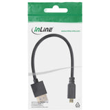 EAN 4043718210909 - InLine 17555D cable HDMI 0,5 m HDMI tipo A (Estándar) HDMI tipo D (Micro) Negro imagen 2