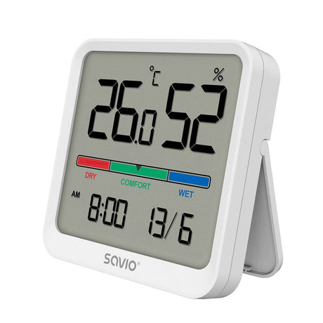 EAN 5901986048381 - Savio CT-01/W sensor de temperatura y humedad Interior Independiente imagen 2
