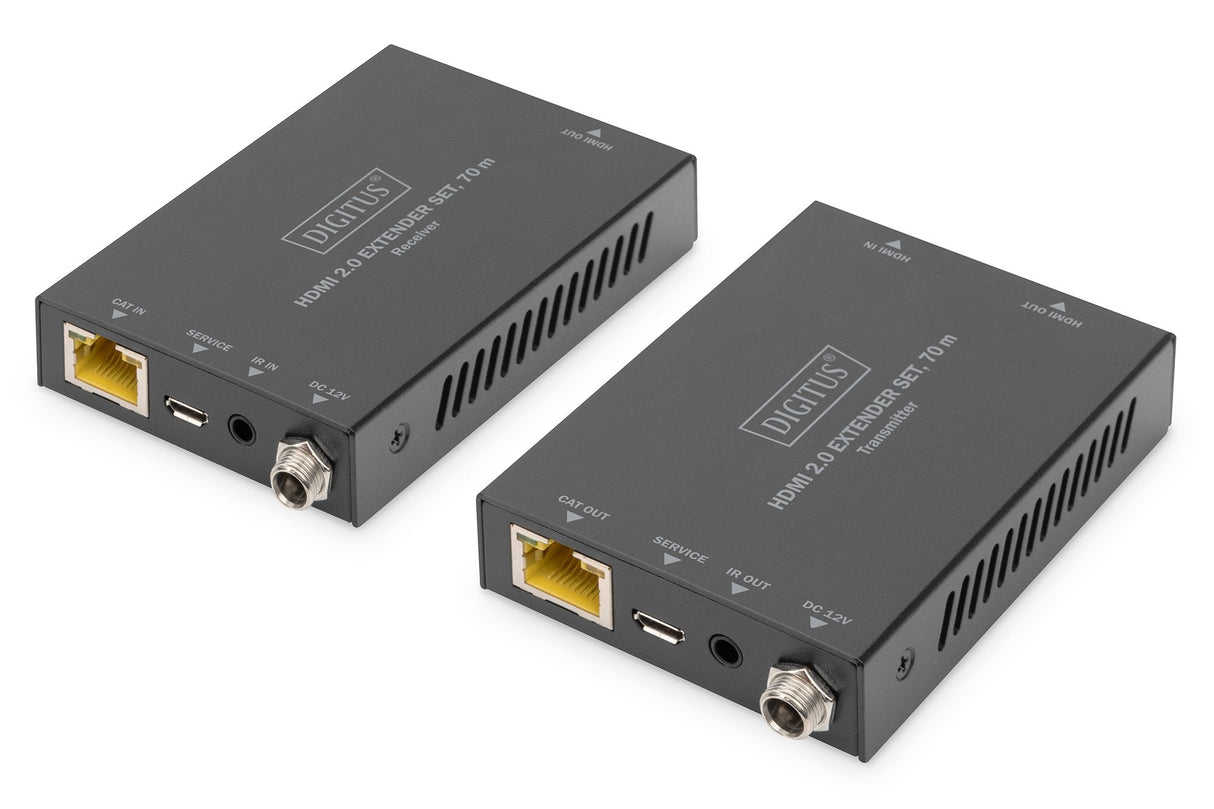 Digitus Kit Extensor Hdmi, 4k/60 Hz 70m