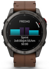 Watch Garmin Fenix 8 Pro Amoled Sapphire Gps 51mm - Graphit/Titanium Titan
