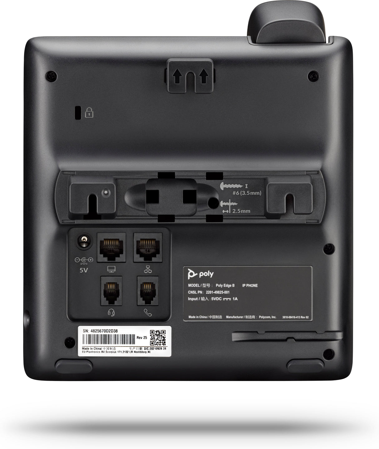 EAN 5033588056409 - HP Poly Edge B30 IP Phone and PoE-enabled teléfono IP Negro 4 líneas LCD imagen 4