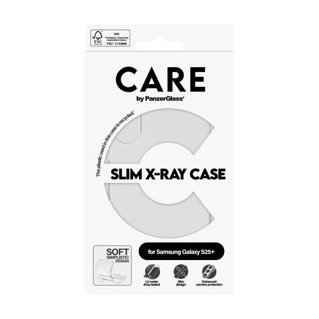 EAN 5715685016424 - PanzerGlass CARE™ by ® X-Ray Case Samsung Galaxy S25+ funda para teléfono móvil Transparente imagen 3