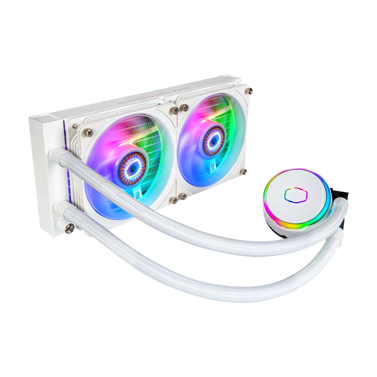 Refrigeracion Liquida Coolermamer Mamerliquid Pl240 Flux White(1700/1200/20x