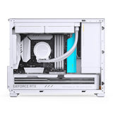 Jonsbo D32 Pro Blanco Pc-Gehäuse, Mini-Gehäuse, Matx, Tempered Glass - Weiss