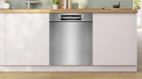 Bosch Home Smu4ecs28e Serie 4, Lavavajillas Acero Inoxidable Cepillado  Smu4ecs28e
