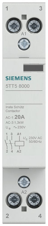 Siemens 5tt5800 - 0 - Schütz Installation 2 Na 230 Vac