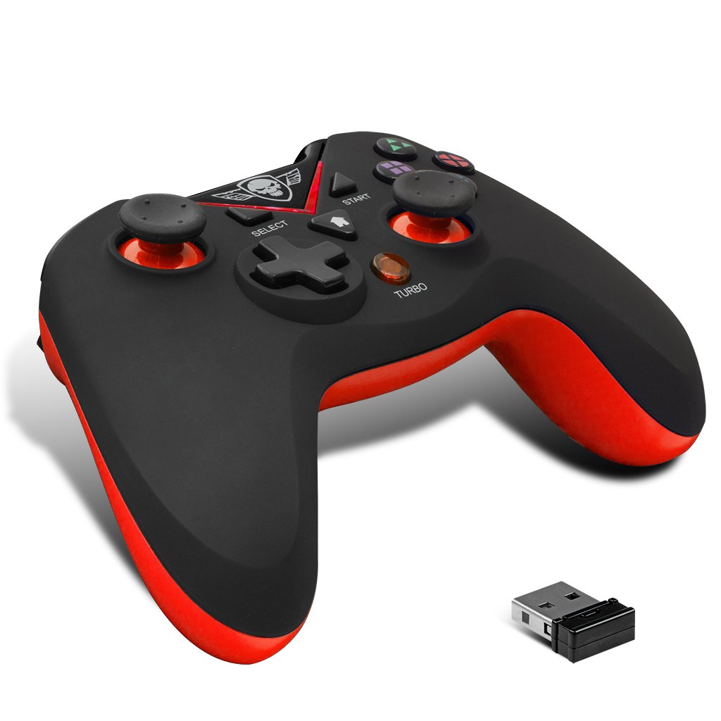 Spirit Of Gamer Gamepad Xgp Player Wireless 12 Botones Vibracion Compatible Pc/Ps3 Inalambrico 2.4 Ghz BateraA 600mah