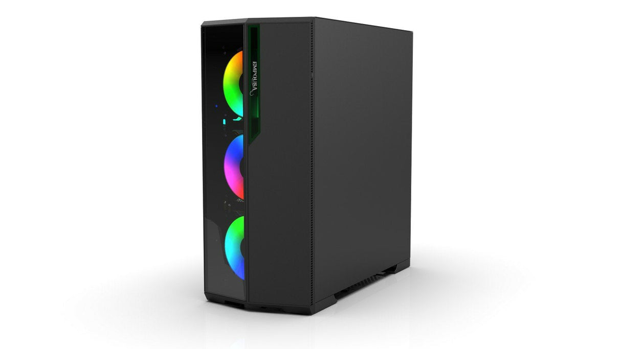 Caja Pc Inca Emg-17xn Midi Tower Negro