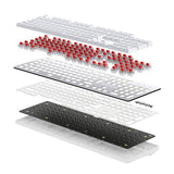 Newskill Gaming Ns-Kb-Serikev2 Teclado Usb Qwerty Español Blanco