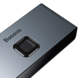 EAN 6953156219700 - Baseus Matrix HDMI 4K HD Splitter Divisor de señal para cable coaxial Gris imagen 4
