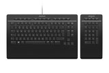 EAN 4260016341269 - 3Dconnexion Keyboard Pro with Numpad teclado Oficina USB + RF Wireless + Bluetooth AZERTY Francés Negro imagen 1