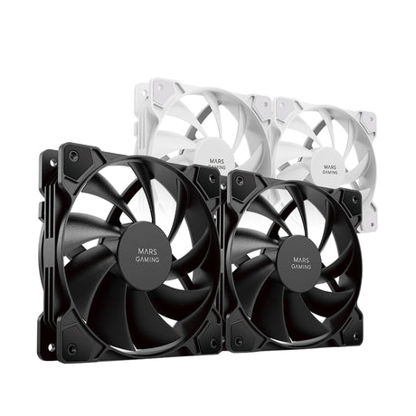 EAN 8435693102762 - Mars Gaming MFPROX2 sistema de refrigeración para ordenador Carcasa del ordenador Ventilador 12 cm 2 piez imagen 3