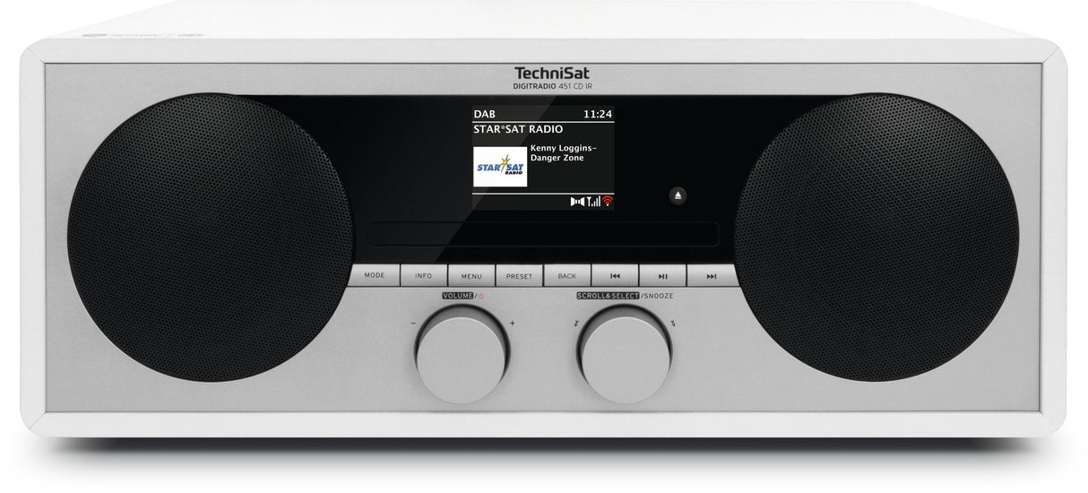 Technisat Digitradio 451 Cd Ir White