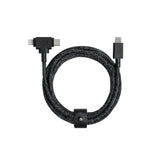 Native Union Belt Cable Duo Cable Usb 1,5 M Usb C Usb C/Lightning Negro