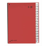 Pagna 24329-01 Carpeta A4 Cartón Rojo