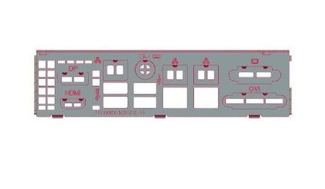 EAN 0672042137091 - Supermicro MCP-260-00066-0B parte carcasa de ordenador Estante Escudo I/O imagen 1