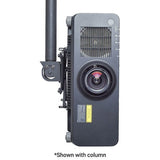 Chief Vertical And Portrait Projector Mount Black Kit De Montaje (Montaje En Columna Soporte Universal Para Interfaz) Para Proyector Acero Macizo Negro