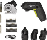 Goobay 77817 Destornillador Eléctrico Y Llave De Impacto 200 Rpm Negro, Amarillo