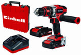Einhell Taladro Percutor A Batería Te-Cd 18/48 Li, 18 Voltios 4513935