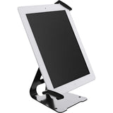 Soporte De Bloqueo Universal Para Tablet Inline Para 10" - 13" Con Cable De Bloqueo De Teclas De 4,4 Mm X 1,5 M De Diámetro