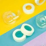 Milan Cinta Adhesiva Doble Cara 15mm X 10m Translúcida