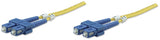 Intellinet 470629 Cable De Fibra Optica 3 M Sc Os2 Amarillo