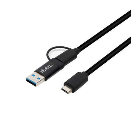 EAN 5706998851048 - Microconnect USB3.1CCA1 cable USB USB 3.2 Gen 1 (3.1 Gen 1) 1 m USB C Negro imagen 1
