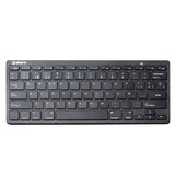 Teclado Inalambrico Silver Ht Bluetooth Black Style 2 Colors Edition