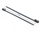 Delock Cablebinder Mit Befestigungsöse L 300 X B 7,6 Mm Schwarz 10 Stück