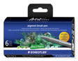 EAN 4007817097144 - Staedtler Pigment Arts Brush Pen Greens & Turquoises rotulador Verde, Turquesa 6 pieza(s) imagen 1